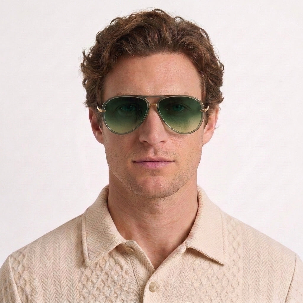 Lunettes De Soleil Aviateur Premium Pour Hommes