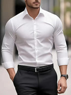 CHEMISE À MANCHES LONGUES POUR HOMME