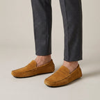 Mocassins Slip-On En Daim De Veau Pour Hommes