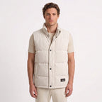Gilet Matelassé Rembourré En Velours Côtelé Pour Hommes