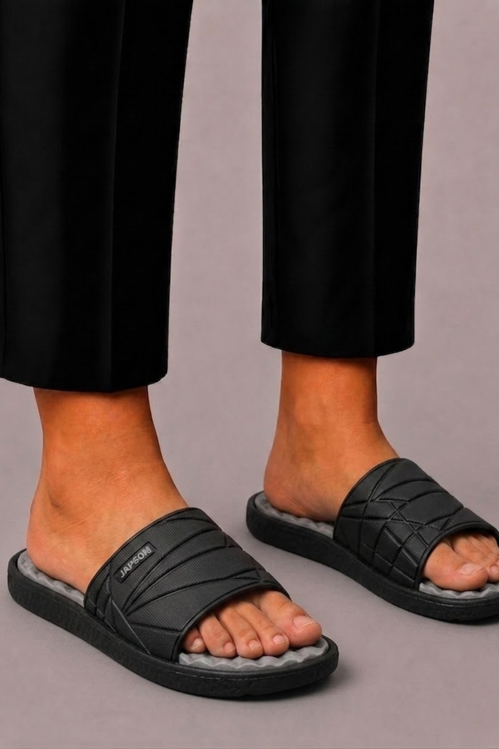 Claquettes À Entre-Doigt Avec Semelle Antidérapante Pour Hommes