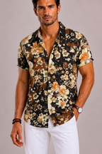 Chemise Fleurie Pour Hommes