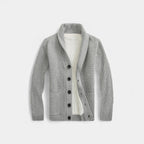 CARDIGAN HOMME MAILLE COL V BOUTONNÉ