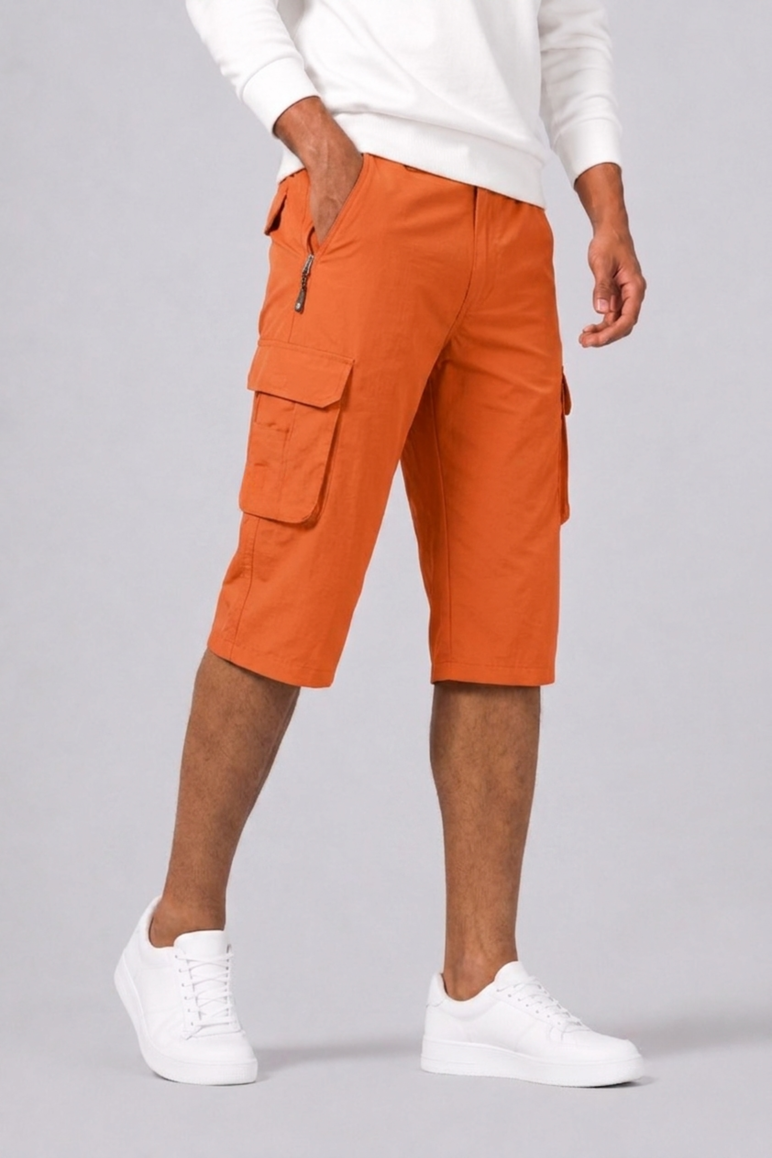 Short Cargo Pour Hommes