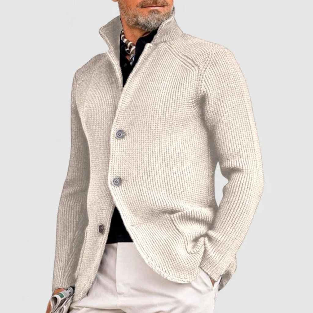 CARDIGAN TRICOT AJUSTÉ POUR HOMME