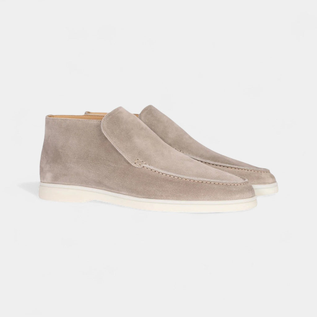 MOCASSINS MONTANTS HOMME CUIR SUÉDÉ