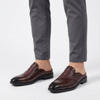 Mocassins En Cuir À Enfiler