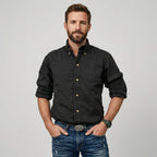 CHEMISE HOMME À MANCHES LONGUES