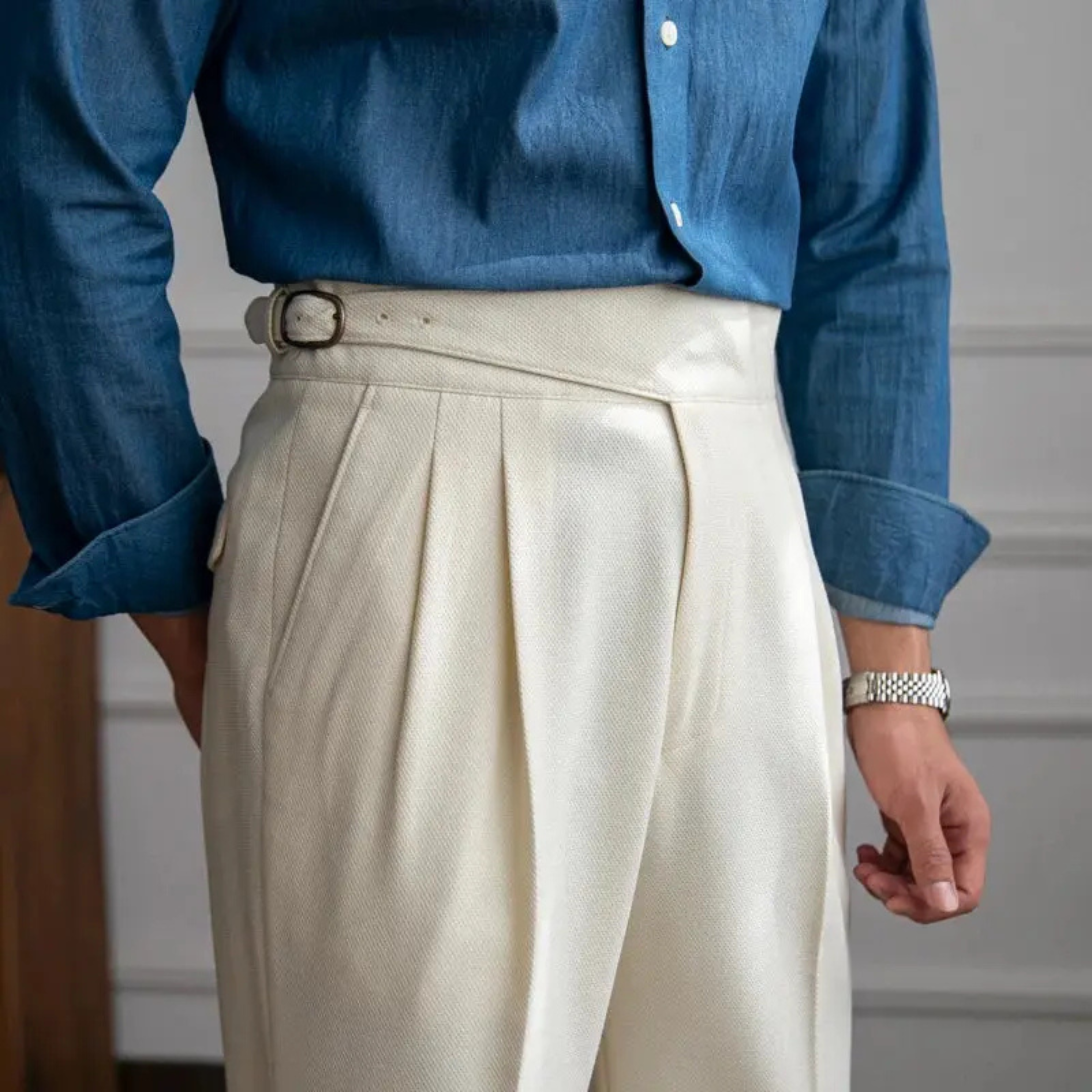 PANTALON DROIT RESPIRANT POUR HOMME