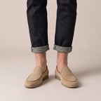 Mocassins Habillés Slip-On En Cuir Pour Hommes