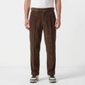 Pantalon En Velours Côtelé Plissé Pour Hommes