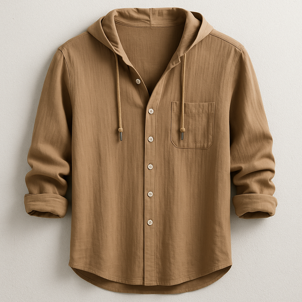 CHEMISE À CAPUCHE POUR HOMME