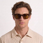 Lunettes De Soleil Carrées Vintage En Acétate Pour Hommes