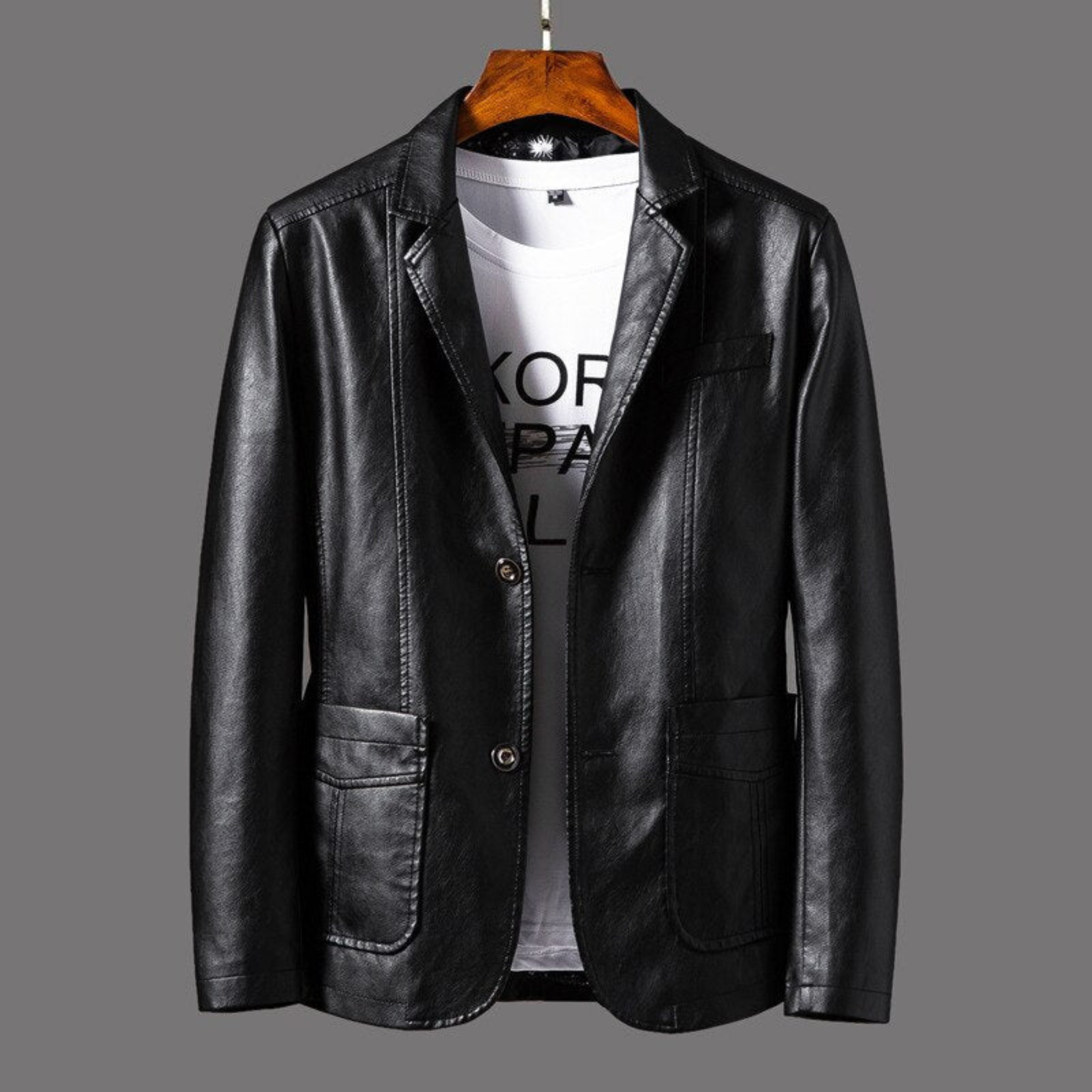 BLAZER AJUSTÉ STRUCTURÉ POUR HOMME