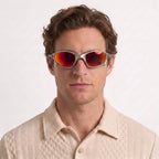 Lunettes De Soleil Sport Enveloppantes Polarisées Pour Hommes
