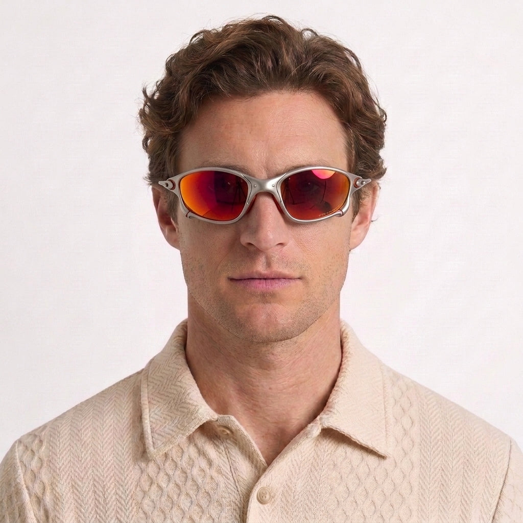 Lunettes De Soleil Sport Enveloppantes Polarisées Pour Hommes