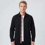 Chemise Ajustée Avec Ourlet Arrondi Pour Hommes