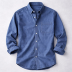 Chemise Décontractée Avec Poche Poitrine Pour Hommes