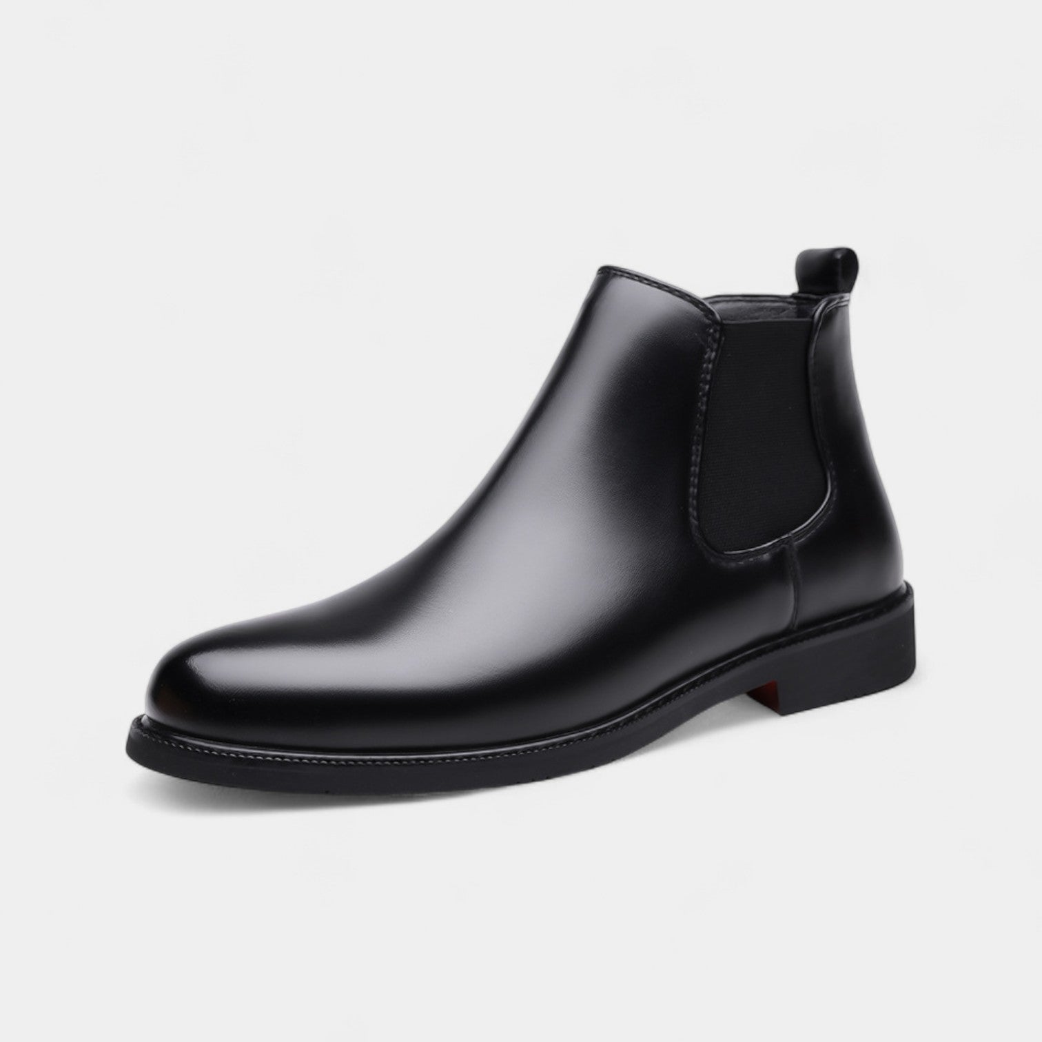 BOTTES CHELSEA HOMME CUIR PU