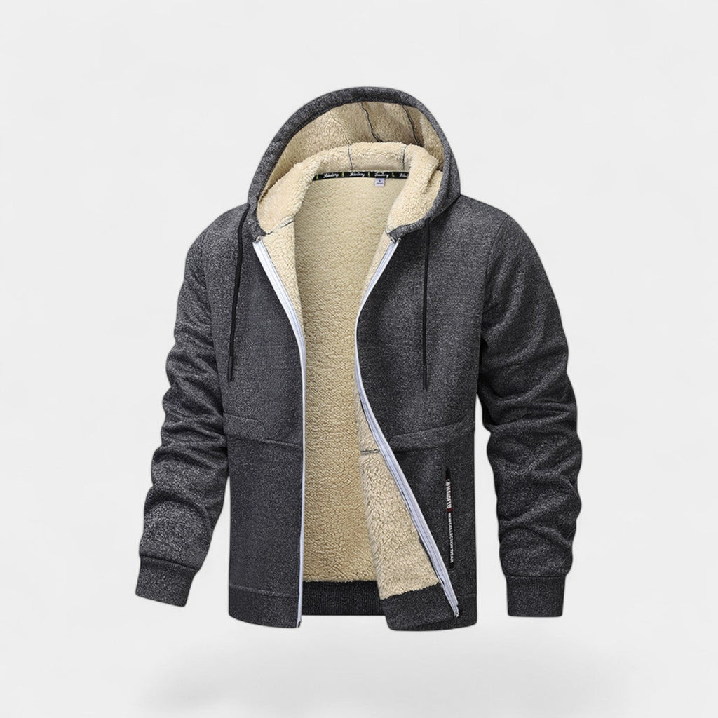 CARDIGAN HOMME LAINE D’AGNEAU