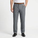 Pantalon Ample En Lin À Jambe Droite