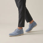 Mocassins Slip-On En Daim Pour Hommes
