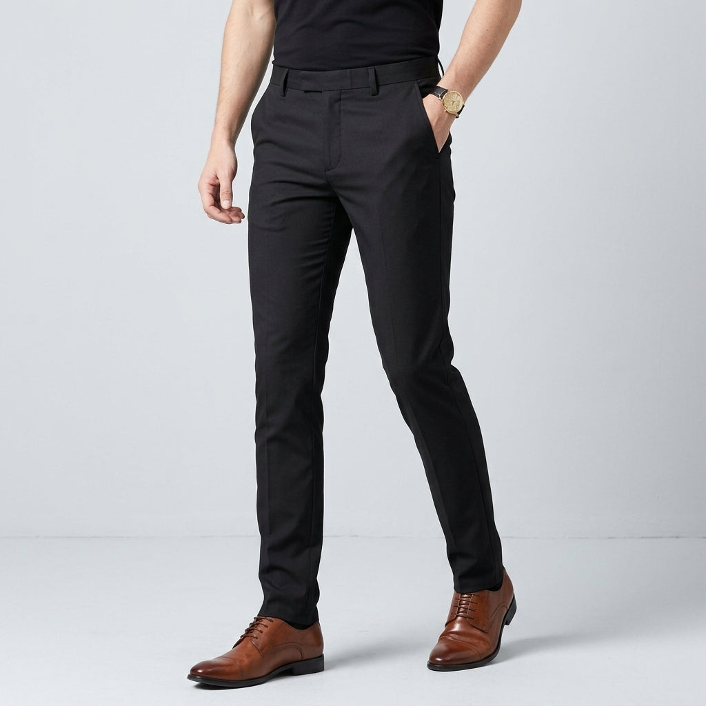 Pantalon Décontracté Extensible Pour Hommes