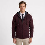 Gilet En Maille Zippé Pour Hommes