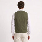 Surchemise Utilitaire Boutonnée En Coton Pour Hommes