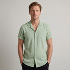 Chemise Décontractée À Manches Courtes Pour Hommes