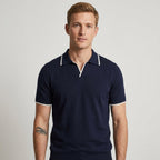 Polo Avec Col En V Pour Hommes