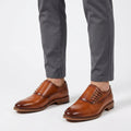 Chaussures Habillées En Cuir À Laçage Latéral