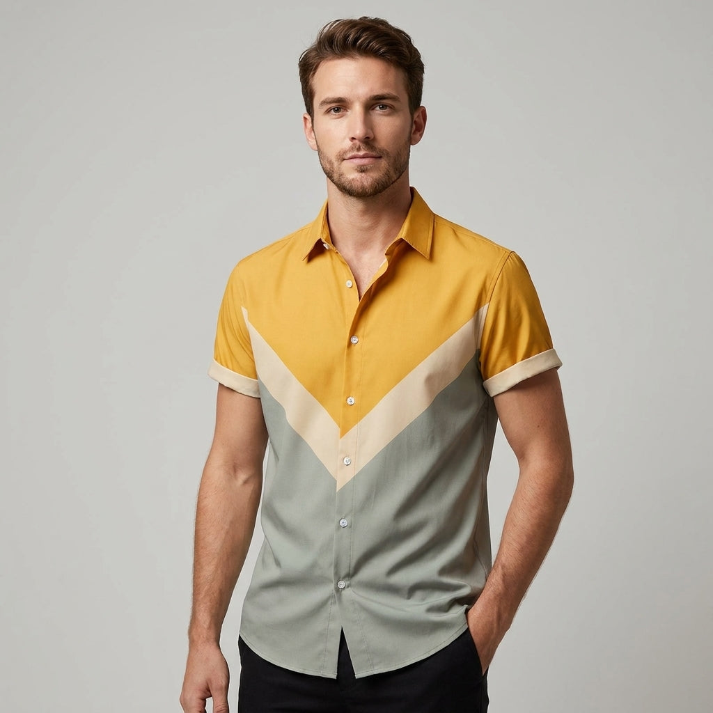 CHEMISE LIN HOMMES