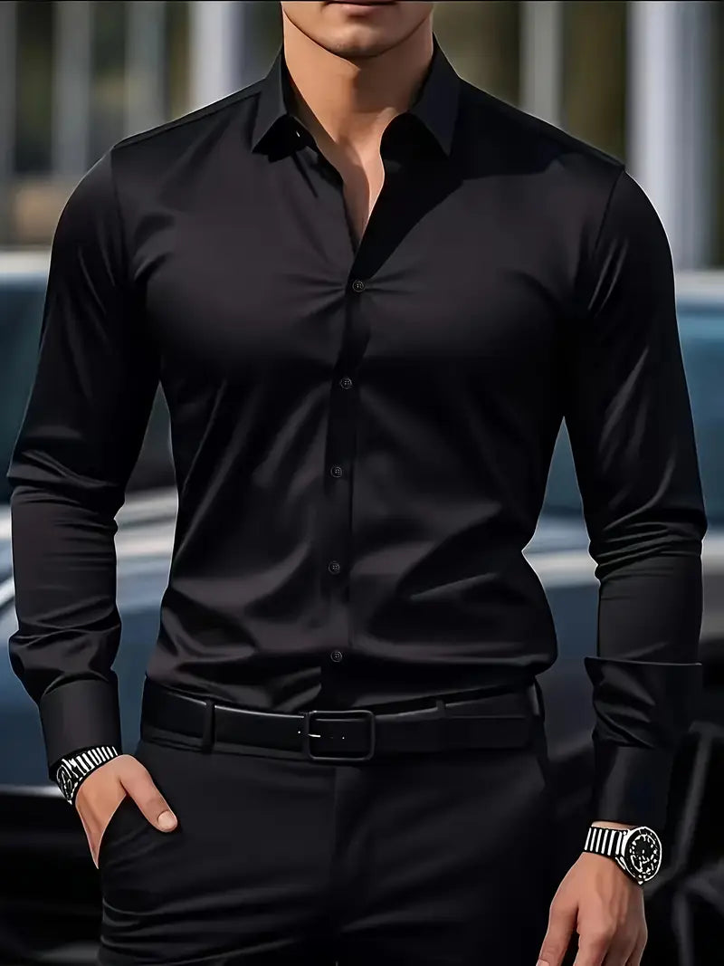 CHEMISE À MANCHES LONGUES POUR HOMME