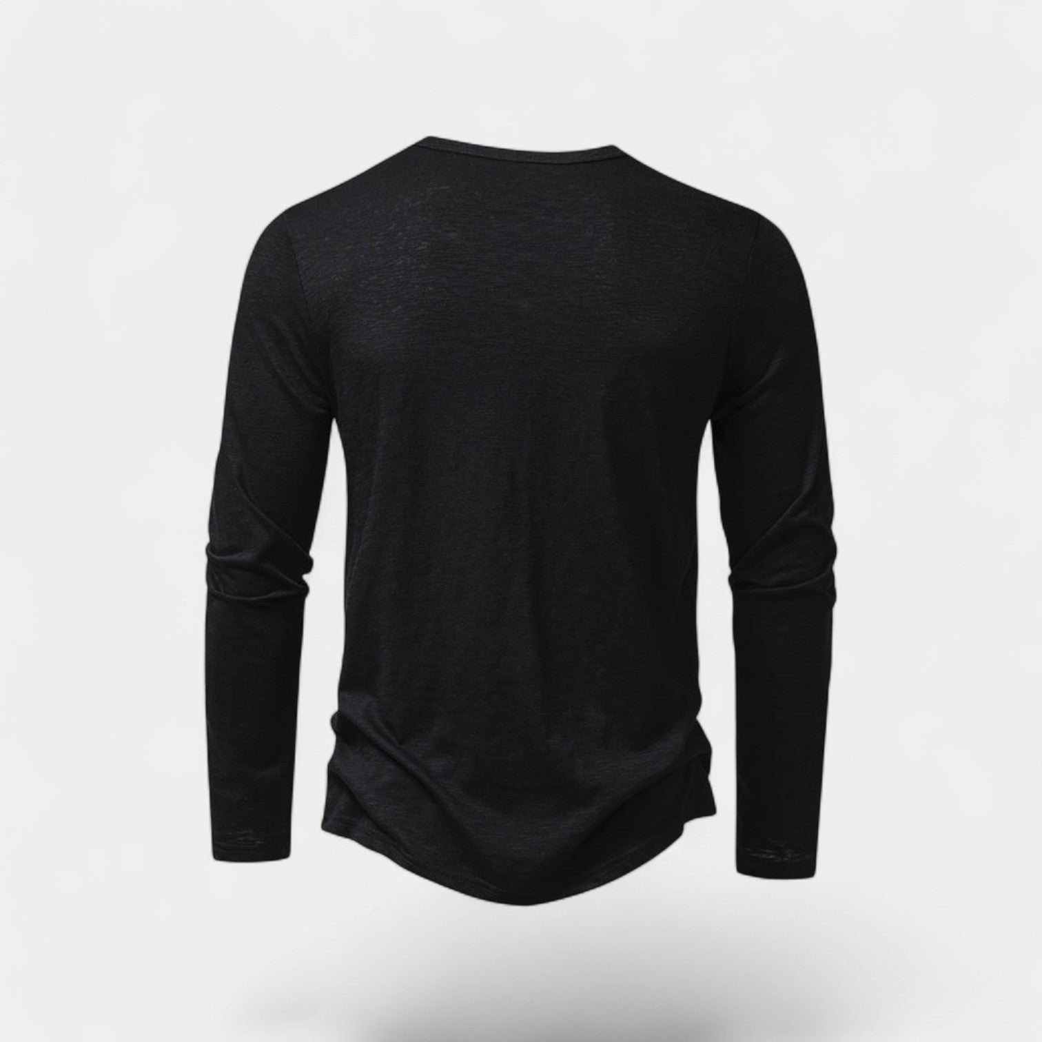 T-SHIRT HOMME MANCHES LONGUES BOUTONS