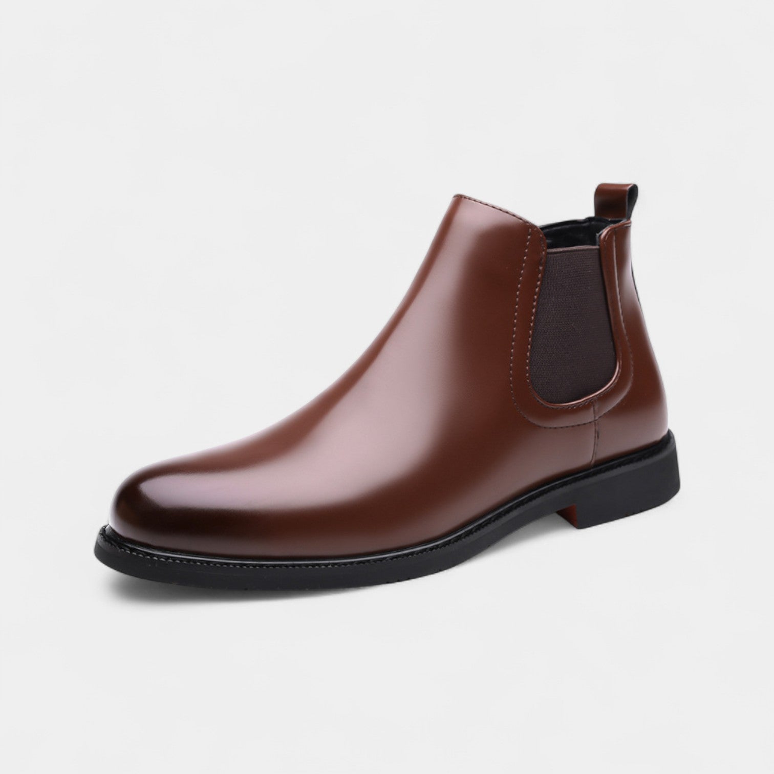 BOTTES CHELSEA HOMME CUIR PU