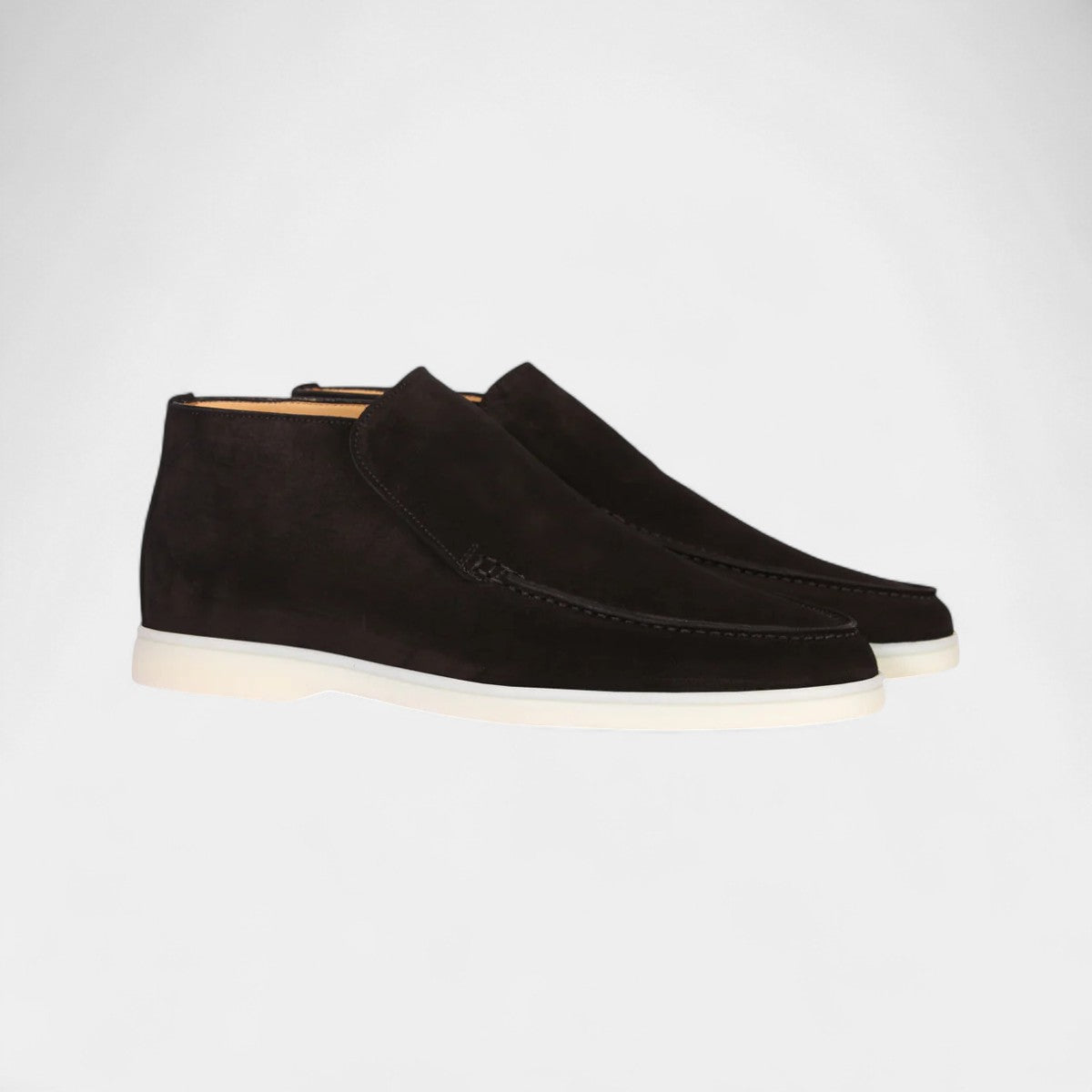 MOCASSINS MONTANTS HOMME CUIR SUÉDÉ