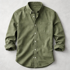 Chemise Décontractée Avec Poche Poitrine Pour Hommes