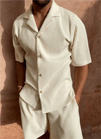 Ensemble Chemise Et Short Homme Été