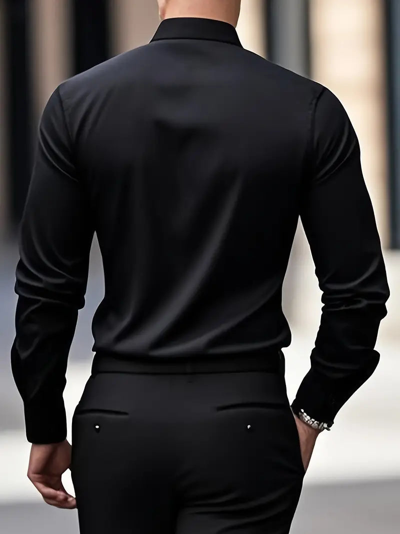CHEMISE À MANCHES LONGUES POUR HOMME