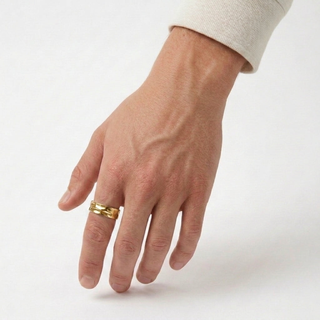 Bague Amsterdam À Motif Distinctif