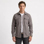 Chemise Classique En Mélange De Coton Pour Hommes