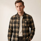 Chemise En Flanelle À Carreaux Pour Hommes
