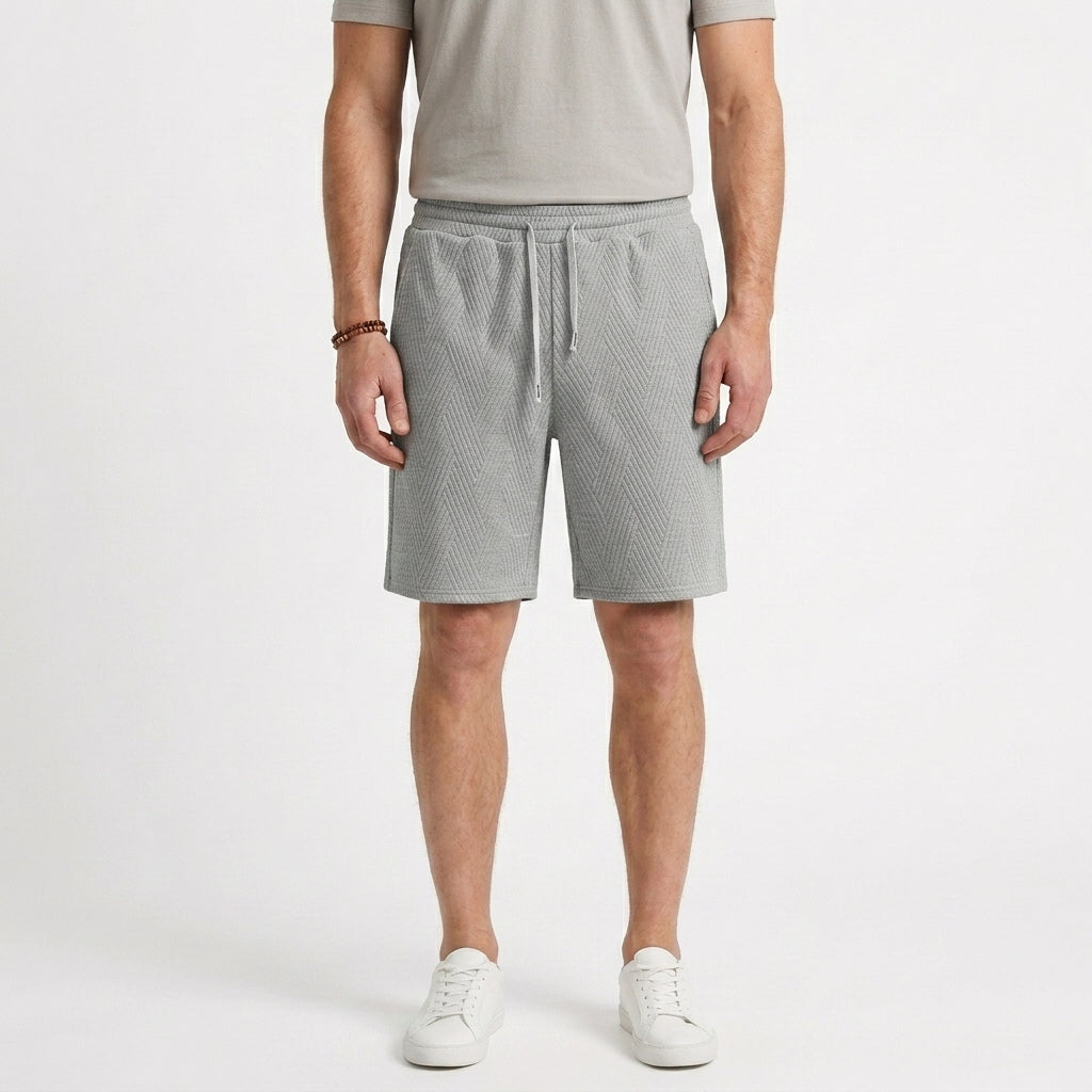 Short Décontracté À Coupe Droite