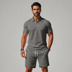 ENSEMBLE POLO & SHORT HOMMES