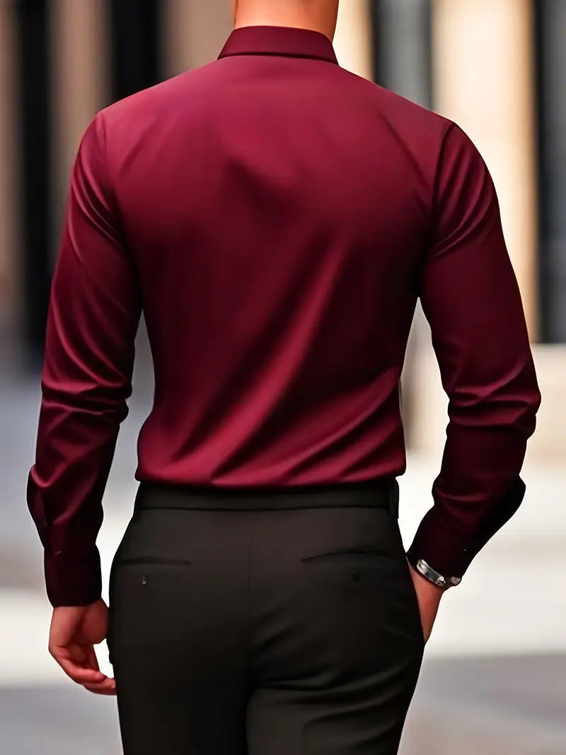 CHEMISE À MANCHES LONGUES POUR HOMME