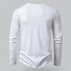 T-SHIRT HENLEY HOMMES
