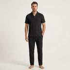 Ensemble Chemise Et Short Texturé Pour Hommes