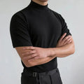 T-SHIRT À HAUT COL POUR HOMME