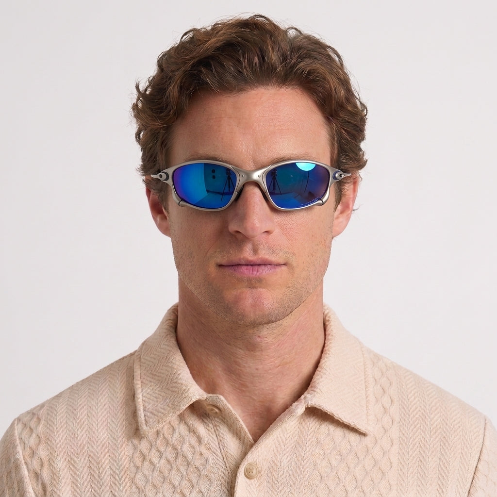 Lunettes De Soleil Sport Enveloppantes Polarisées Pour Hommes